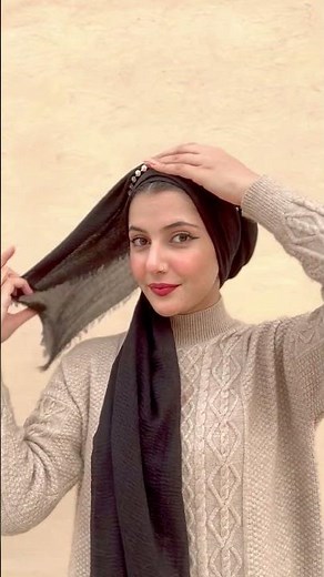 Turban Style with a Fancy Headband - Full Tutorial