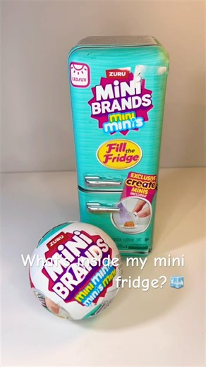 Mini Fridge Surprise! 🧊 What Did I Get? | ZURU Mini Brands