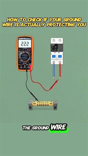 111K views · 3.3K reactions | How to Check If Your Ground Wire Is Actually Protecting You ⚡️ Like❣️ comments Share . #Earthing #earthings #grounding #ground #diyelectrical #electrical #electrician #electricians #electricalwork #electricalworks #electricalstudent #electricalstudents #electricalengineering #electricalengineer #electricaltips #Electricalwiring | WA Electronics 2.0 | Facebook