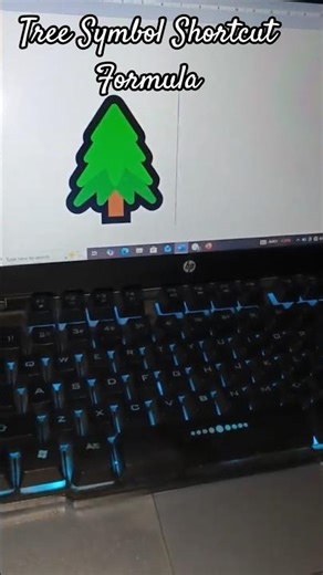 Tree Symbol Shortcut Key - Quick & Easy! 🌳 #msword #shortcutkeys