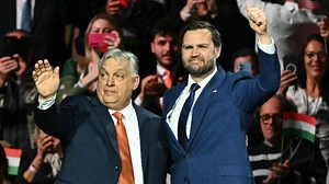 VP Vance campaigns for Hungarian PM Orbán in Budapest