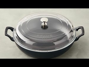 Using Enameled Cookware: Staub 3.5qt braiser, 12” fry skillet & 4.5qt Dutch Oven