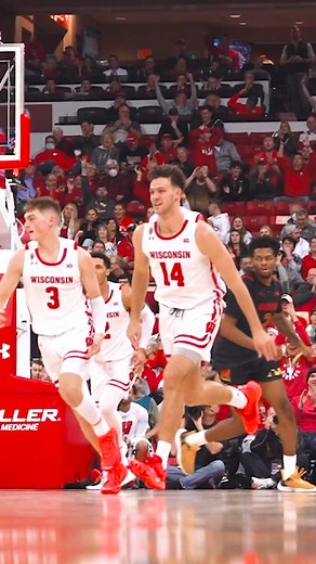 Carter Gilmore putting in that work lately! 🫡 👏 Solid minutes in our win over #13 Maryland | Wisconsin Men's Basketball