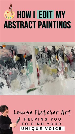 In this week's video, I am sharing with you a behind-the-scenes view of my editing process and how I like to finish my paintings. So tune in now to see how I add in those extra final touches to create more strength, more contrast, and listen to my thought process as I work! Also, be sure to check out the rest of my YouTube channel where I focus on helping you to find your own unique and creative voice. The link is in the comments! 👇👇👇 See less | Louise Fletcher - Art