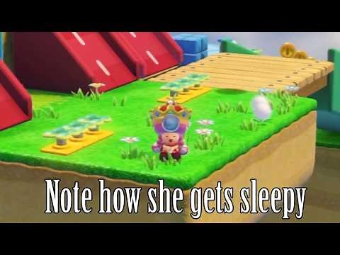 Toadette's Idle Animations - Captain Toad Treasure Tracker