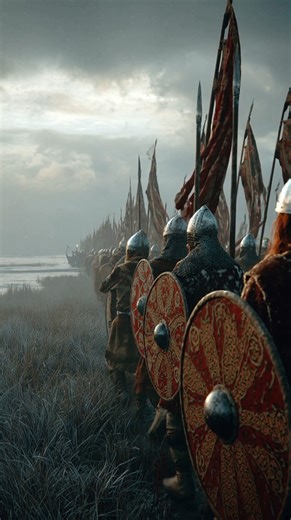 When the Great Heathen Army arrived in East Anglia in 865, it was not another fleeting Viking raid. It was an occupation force—organized, strategic, and relentless. They secured horses and supplies through calculated truces before striking north. Northumbria was already fractured by civil war between Kings Osberht and Ælla. The Vikings exploited the division. In 867, York fell. Both kings were killed. A puppet ruler was installed. Tribute flowed. In 869, they returned to East Anglia. King Edmund