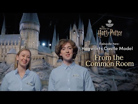 The Hogwarts Castle Model – From the Common Room | Warner Bros. Studio Tour London