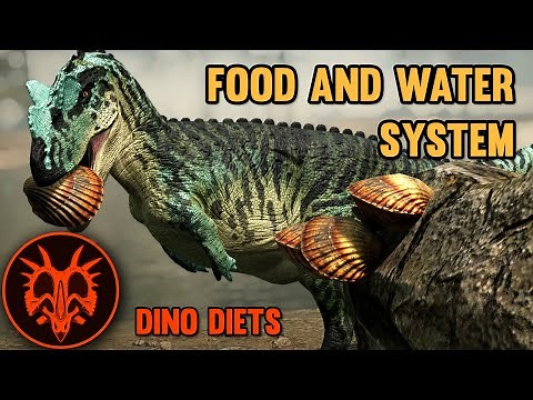 New Food and Water System! - Path of Titans Update