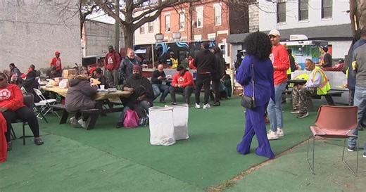 Food giveaway in North Philadelphia offers life-changing opportunities