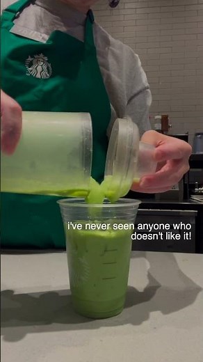 BEST matcha @ starbucks