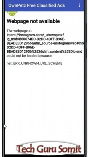 Err_Unknown_URL_Scheme Kodular perfect solution link in description #kodular #kodularSolution