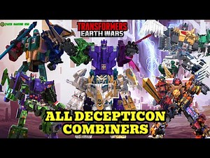 ALL MY DECEPTICON COMBINERS - TRANSFORMERS