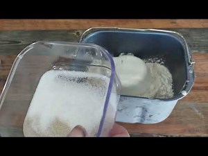 Bread machine sourdough bread from scratch