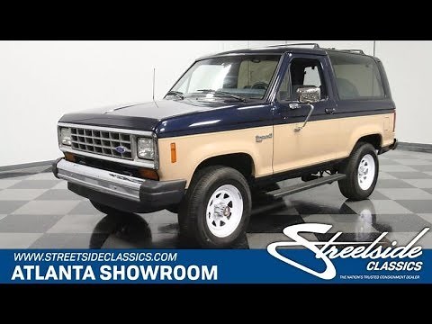 1987 Ford Bronco II XLT for sale | 4929 ATL