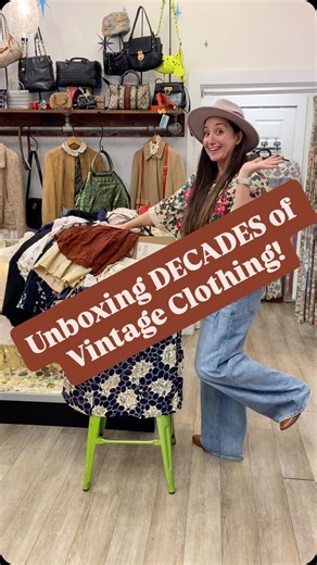 It’s been a day full of vintage treasure here in West Chester! Unbox decades of style with Ms Malena and come with us as we lust over vintage and antique prints, fabrics, and details 💖 #downtownwestchester #msmalenasfinds #malenasvintageboutique #vintagestyle #unboxing #vintageunboxing #antiqueunboxing #1940s #1920s #1960s | Malena's Vintage Boutique