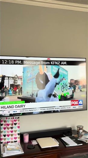 EAS monthly test on TV
