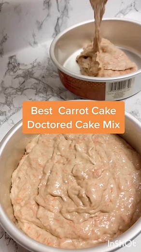 Easy Carrot Cake Recipe: Doctored Spice Cake Mix