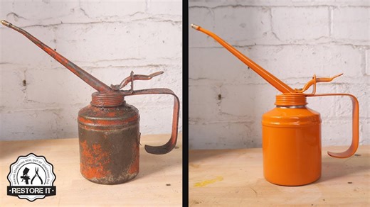 Restoring a Vintage Wesco Oil Can Oiler