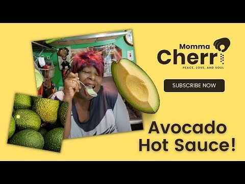 How To Make Homemade Avocado Hot Sauce (The Best)!