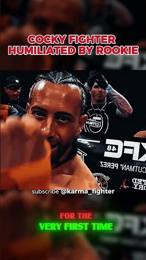 🔴COCKY FIGHTER Humiliated by ROOKIE