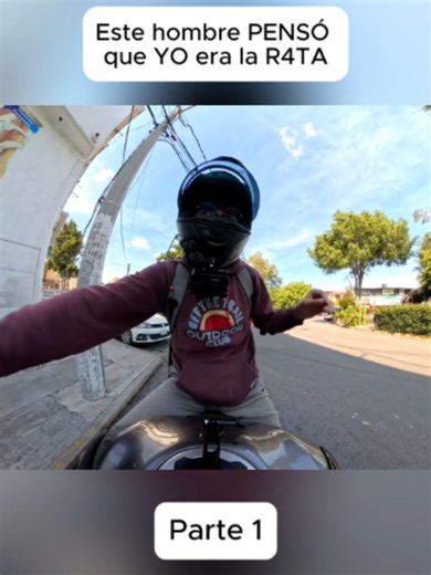 Este hombre PENSÓ que YO era la R4TA#viral#motor#biker | bikers motos