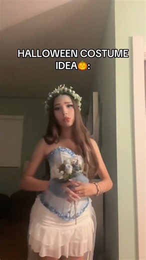 HALLOWEEN COSTUME IDEA🎃DIY CORPSE BRIDE