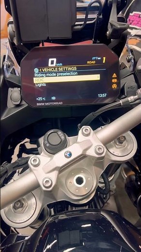 Master Your BMW TFT Display Menu #BMWMotorrad #DashboardSettings #BikeLife