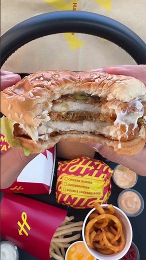 Hardee’s FEAST in the Car! 🍔🔥 Curly Fries, Double Chicken & More | Ultimate Fast Food Review