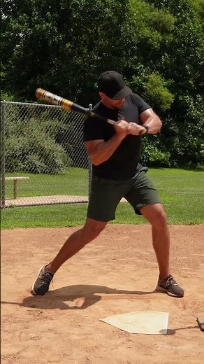 Start wide in your slowpitch hitting stance?