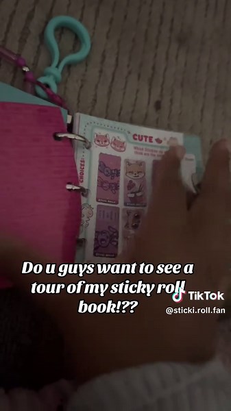 Exploring My Sticky Roll Book