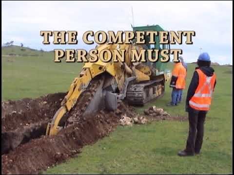 Trenching, Shoring and The Competent Person