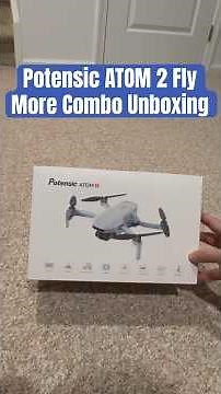 Potensic ATOM 2 Drone Fly More Combo Unboxing #drone #dronevideo #potensicatom2