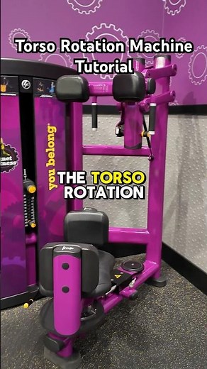 TORSO ROTATION MACHINE 💪🏼 // Use this machine to work your obliques ! #abworkout #planetfitness