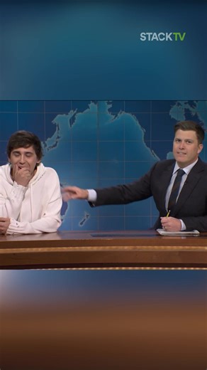 rip chopped. Stream #SNL now on STACKTV. #ColinJost #MarcelloHernandez