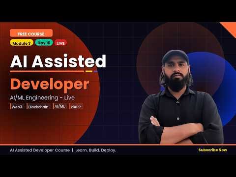 AI-Assisted Development Course | Stop Coding ❌ Start Thinking 🧠 (Live Day 16)