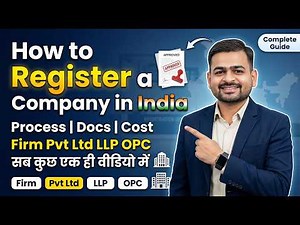 How to Register a Company in India | Company Registration Process | How to Register a Company