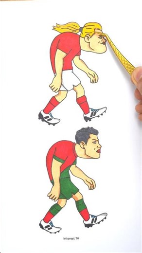 Haaland Paper Puzzle Fixing Challenge Game #haaland #ronaldo #fifa