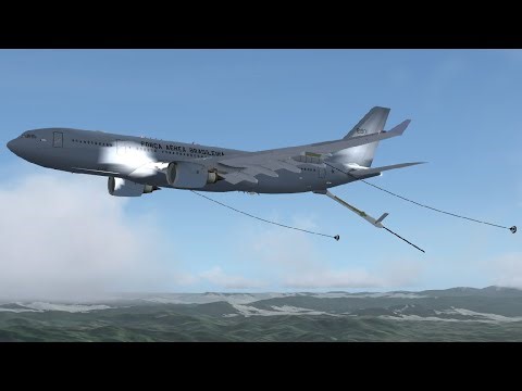 Aeronave Airbus A330-200 KC-30 FAB avião tanque FSX