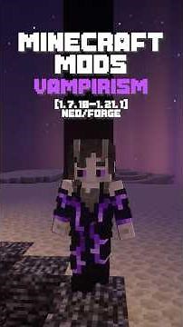 Лучший Мод на Вампиров в Майнкрафт