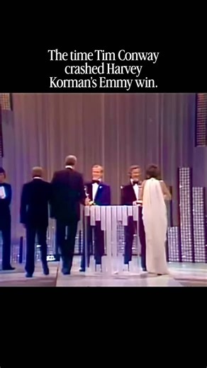 Peter Zachari on Instagram: "A little levity for your IG feed.A happy heavenly birthday to Tim Conway. In 1974 Harvey Korman and Brenda Vaccaro won Emmy Awards for Outstanding Supporting Actor and Actress. But that didn’t stop Tim Conway from also walking to the stage. Carol Burnett cracking up in the audience is everything. These folk must have had the BEST time working together. #harveykorman #timconway #brendavaccaro #emmys #thecarolburnettshow #carolburnett #winner #funny #funnymemes #funnyv