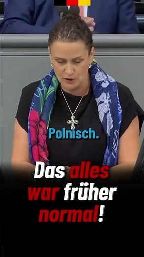 AfD über die deutsche Sprache #bundestag #afd #politik