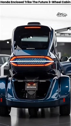 2026 Honda Enclosed Trike FINALLY Revealed The Futuristic Cabin Motorcycle Everyone Is Talking About