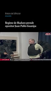 O ministro do Interior da Venezuela e número 2 do chavismo, Diosdado Cabello, anunciou nesta sexta-feira (23) a prisão do líder da oposição Juan Pablo Guanipa, a quem vinculou a uma suposta "rede terrorista" que atentaria contra as eleições estaduais deste domingo (25). 📲Leia mais na #Folha: https://mla.bs/ce5f342d 🎦 VTV/Via AFP | Folha de S.Paulo