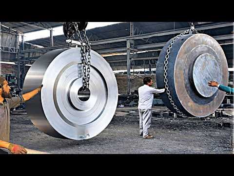 Manufacturing a Giant Steel Roller | Heavy Industrial Fabrication Process