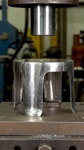 hydraulic press ke niche dibba #experimentvideo #crushingvideo #hydraulicpress #hydraulicpressshorts