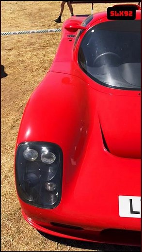 🔥 Red Ultima GTR at Le Mans Classic 2025 | Pure Speed & Style 🏁