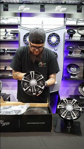 Unboxing the new 8" Signature Series Speaker from UTV Stereo