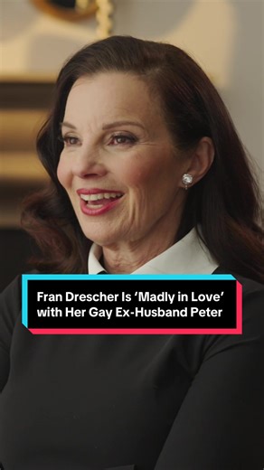#FranDrescher and #PeterMarcJacobson may be divorced, but the #MartySupreme actress still thinks they’re “soulmates.” ♥️ Watch our full interview with #TheNanny star at the link below.