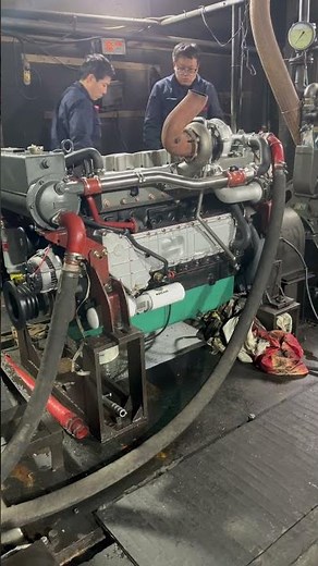 Testing the Weichai WP10 marine engine—power, reliability, and performance on the water #engine