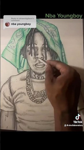 How to Draw NBA YoungBoy (Step by Step)
